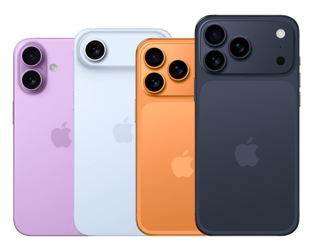 Линейка iPhone 17 Air и Pro Max